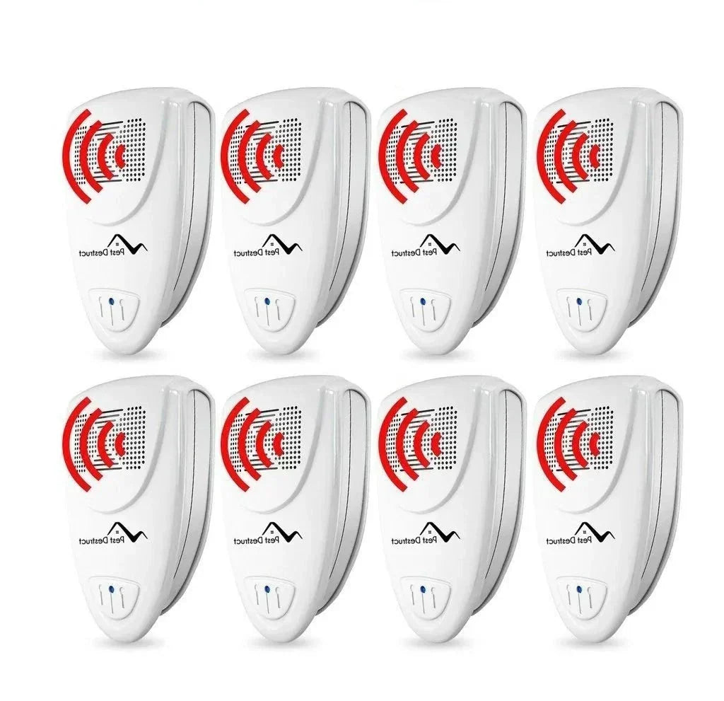 Home ultrasonic bed bug repellent. Non-toxic, safe & effective pest control for kids, pets & family.