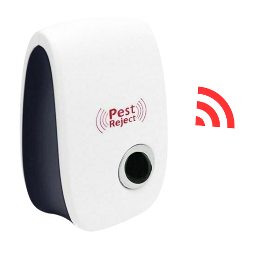 Versatile ultrasonic repeller keeps squirrels, mice, & other rodents out of your home & garden.