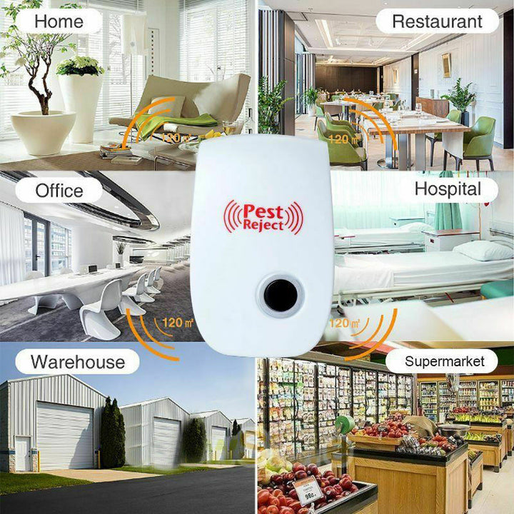 Stop garden pest damage with this powerful ultrasonic squirrel & rodent deterrent.