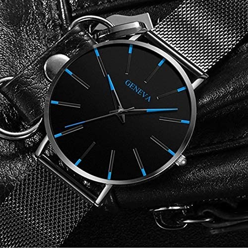 Elegant men's slim business timepiece. Classic design, water resistant, a perfect gift for him.