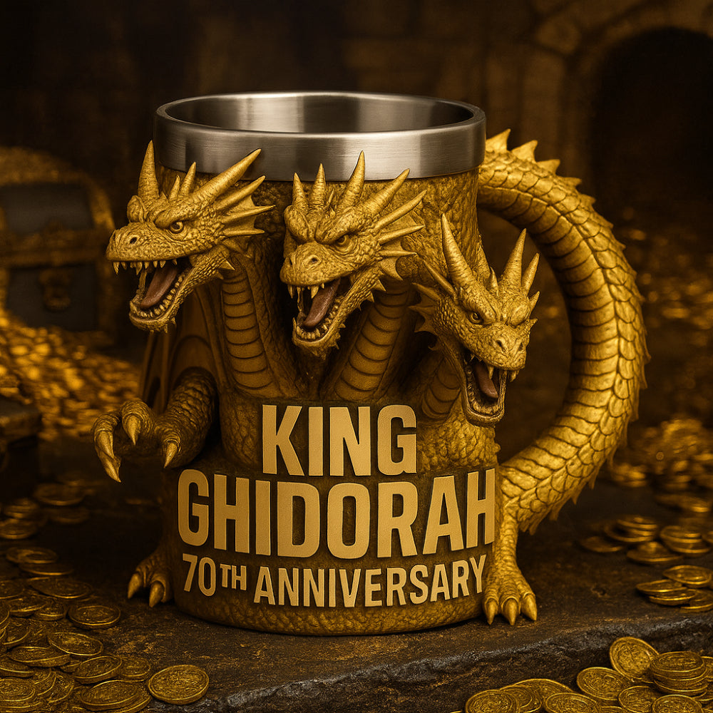 Collectible 3D monster ceramic mug, a conversation starter.