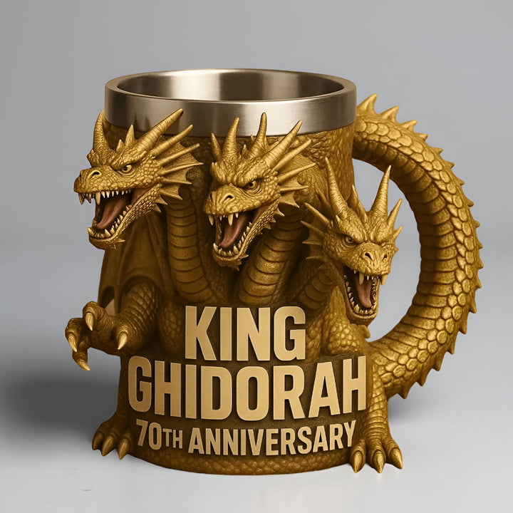 Expressive 3D monster sculpted mug for personalized drinkware.