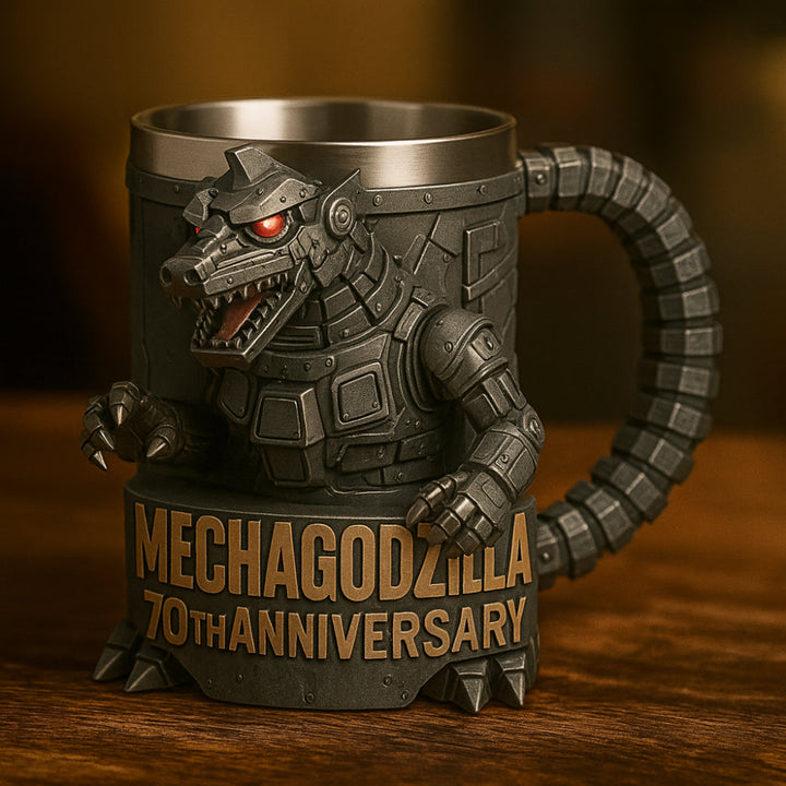 Add personality to your morning with this 3D monster ceramic coffee mug.