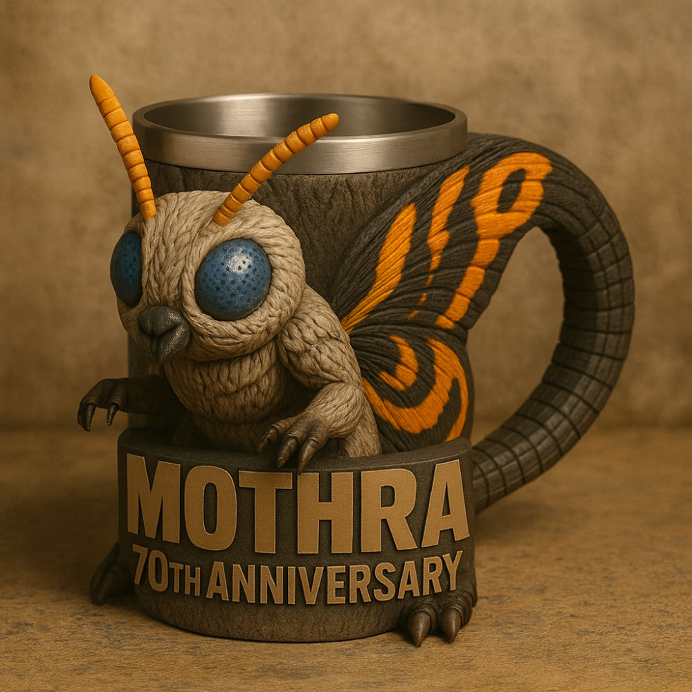 Distinctive 3D monster sculpted mug for a unique drinking experience.