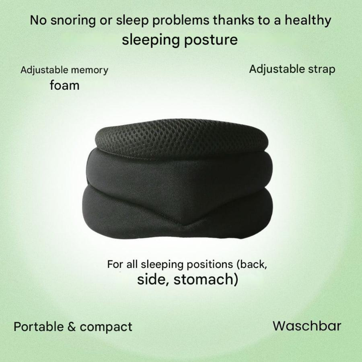 Comfortable adjustable neck support collar for cervical posture, suitable for unisex daily wear & pain relief.
