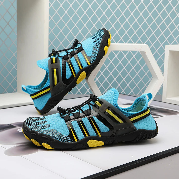 Noah unisex barefoot water shoes: quick-dry, anti-slip, all-terrain footwear for adventure & comfort.