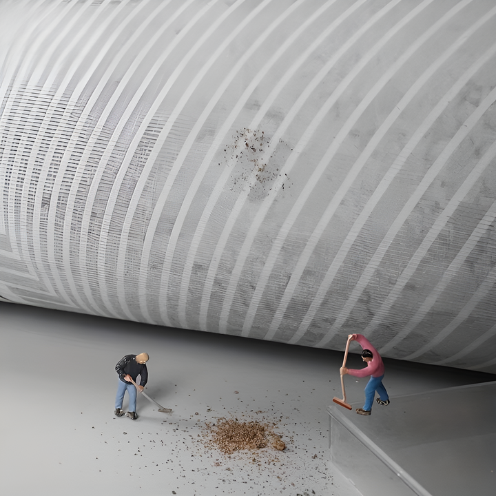 Contemporary anti-fatigue kitchen mat, adds home decor & reduces standing strain.