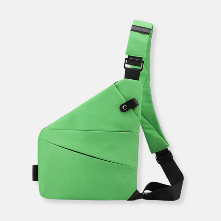 Secure and organized anti-theft crossbody bag, perfect for worry-free travel & everyday protection.