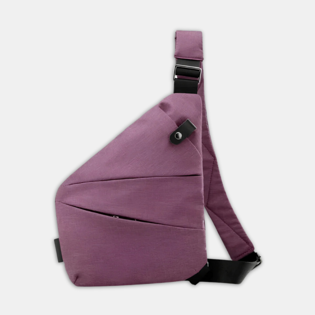 Durable anti-theft travel bag, ensuring valuables are safe & organized during adventures.