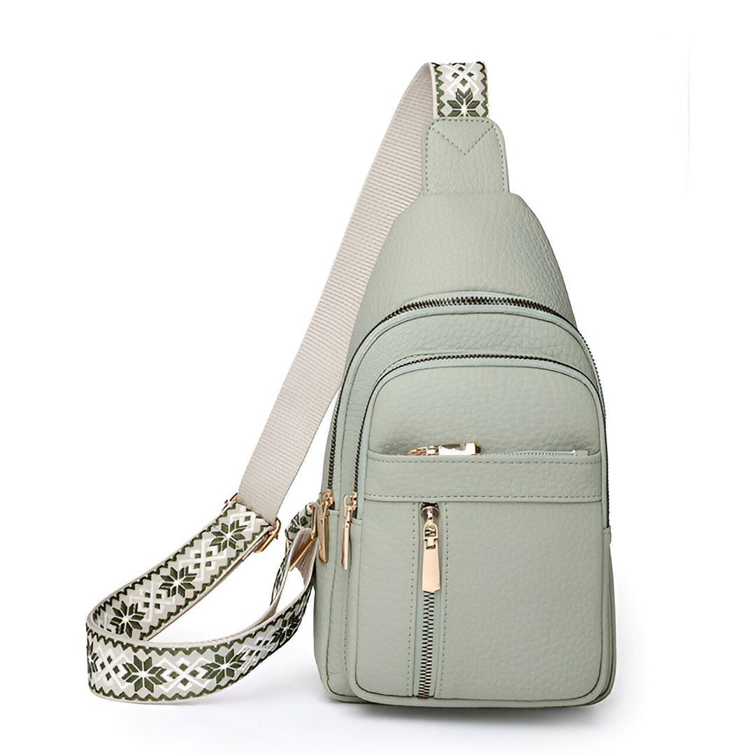 Stylish unisex anti-theft shoulder bag with RFID protection, a lightweight crossbody perfect for secure daily travel.
