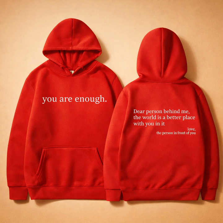 Stylish unisex fall fashion hoodie with a warm drawstring hood and large kangaroo pocket for cool weather.