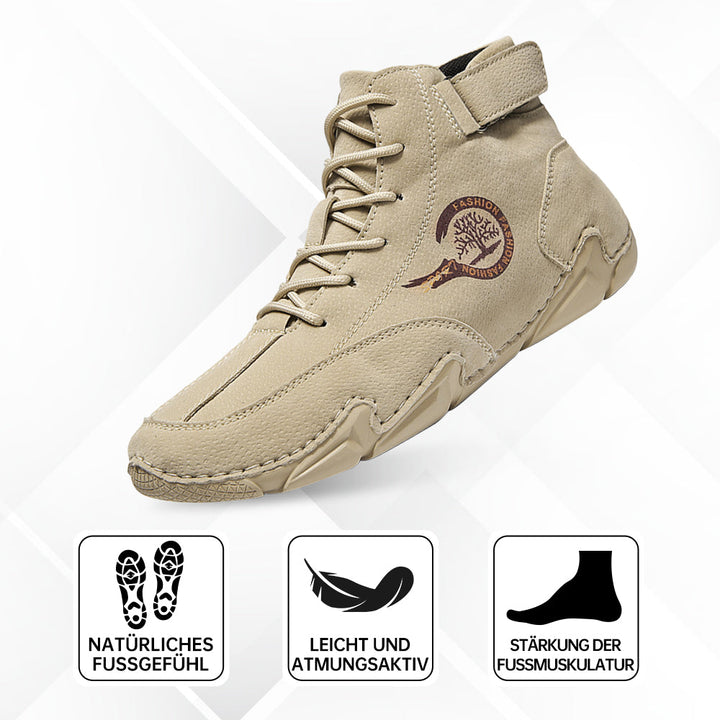 Unisex ergonomic waterproof boots for pain-free walking. Comfortable, non-slip everyday outdoor footwear.