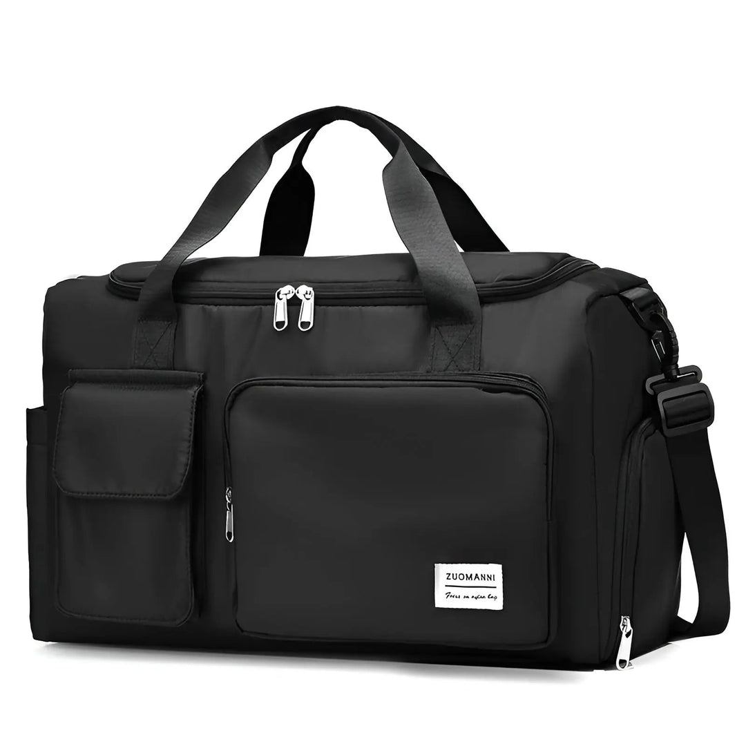 Multi-purpose waterproof duffel bag: ideal for gym, sports, travel, weekend trips.