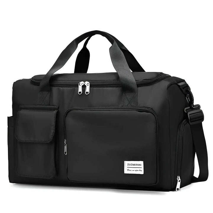 Multi-purpose waterproof duffel bag: ideal for gym, sports, travel, weekend trips.