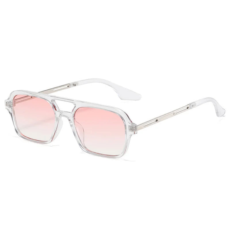 Trendy black unisex sunglasses, a versatile accessory for any season, ensuring UV eye safety.