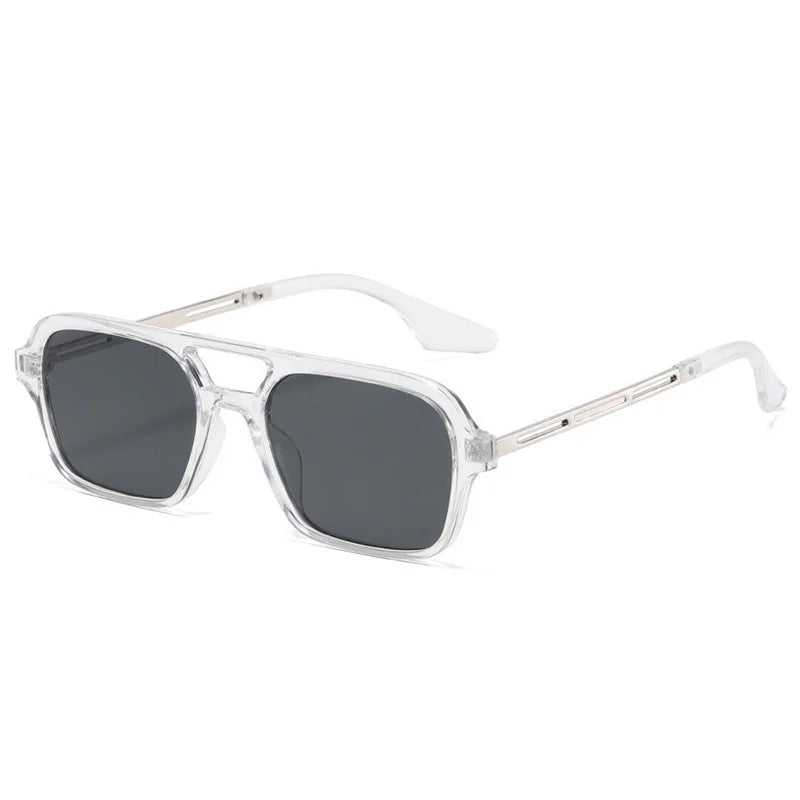 Unisex fashion sunglasses with a refined look, perfect for UV protection and adding style to any outfit.