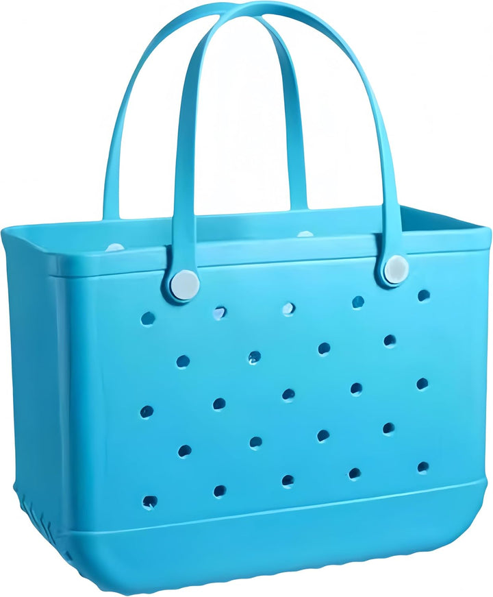 Heavy-duty EVA travel tote. Washable, waterproof & sandproof, perfect as a gym or pool bag.