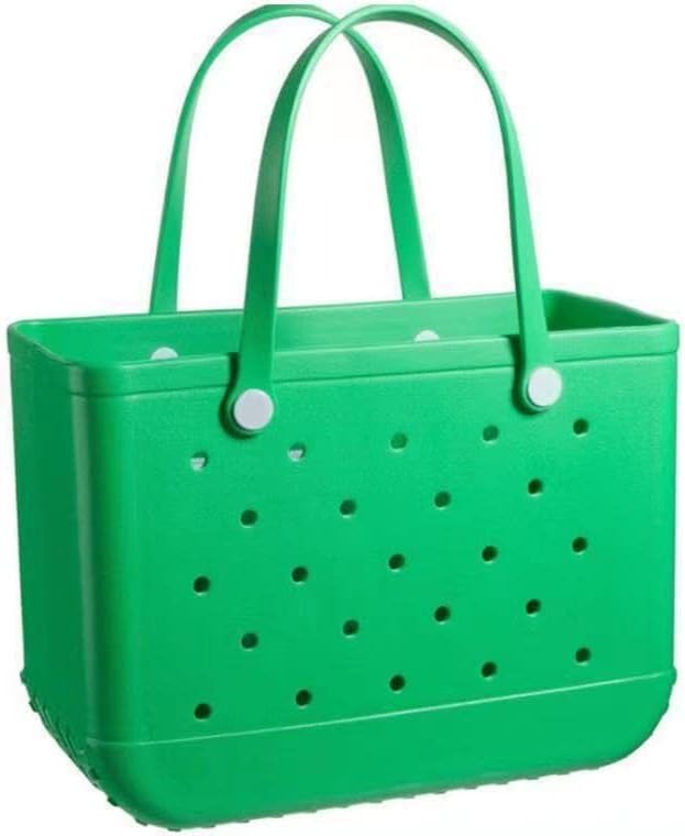 EVA beach tote, washable and waterproof. HydroVent design prevents odor for wet swimsuits.