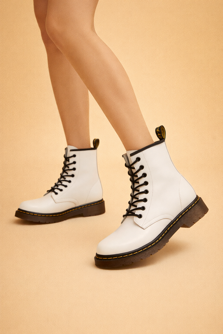 All-weather unisex insulated lace-up boots. Warm, comfortable, and non-slip for casual or outdoor wear.
