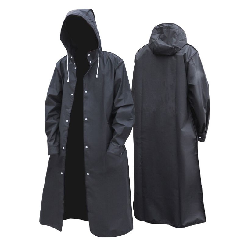 Durable, waterproof unisex long jacket, perfect as a windbreaker for any adventure.