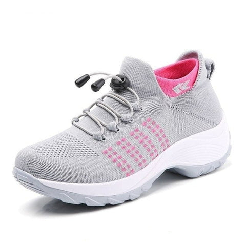 Unisex Ortho Stretch Cushion Shoes for ultimate comfort & foot support. Ideal for daily walking.