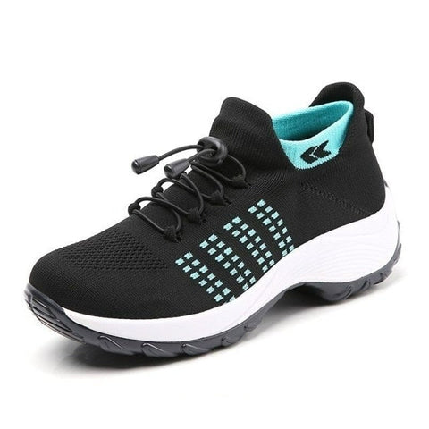 Lightweight unisex stretch cushion shoes with arch support for comfortable daily wear. Ergonomic foot support.