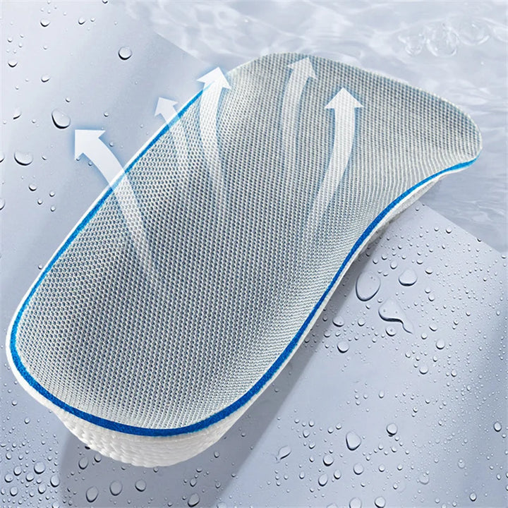 Experience all-day comfort and improved posture with these discreet orthopedic height lift insoles.