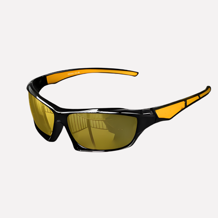 Durable unisex sport sunglasses featuring polarized UV400 lenses. Essential outdoor eyewear for active glare reduction.