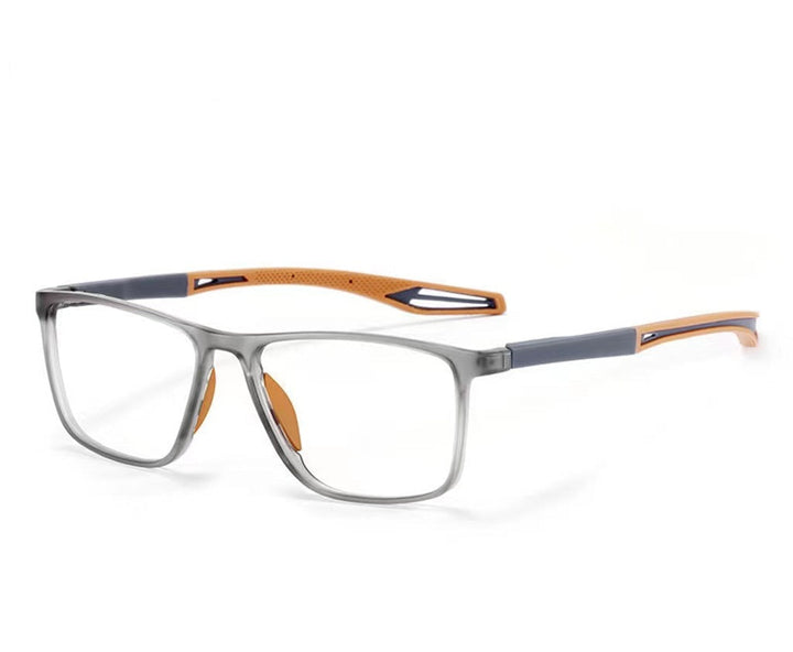 Comfortable sport reading glasses offering eye protection and clear vision.