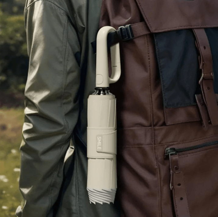 Premium stormproof umbrella. Windproof frame, reflective strips, and comfortable grip for ultimate rain safety.