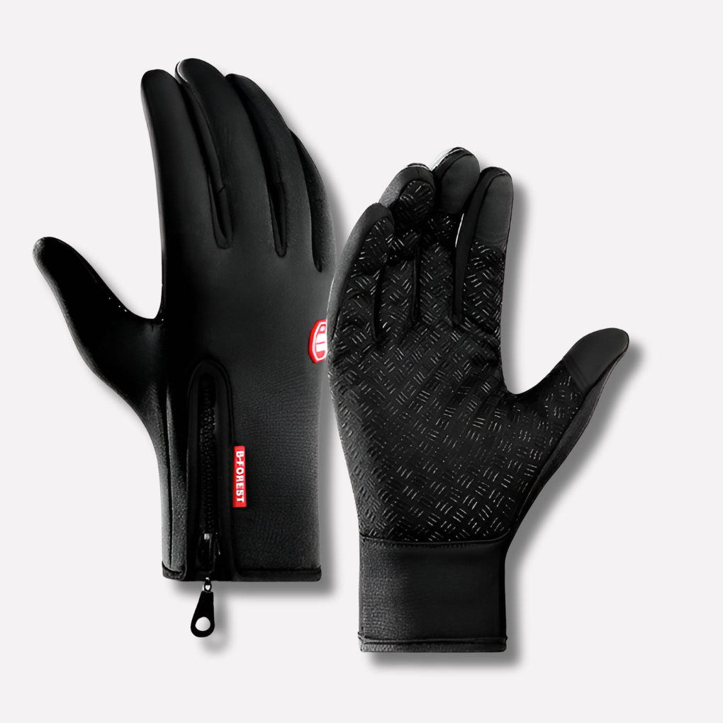 Unisex thermal winter gloves for cycling, skiing & outdoor sports. Cold weather hand protection.