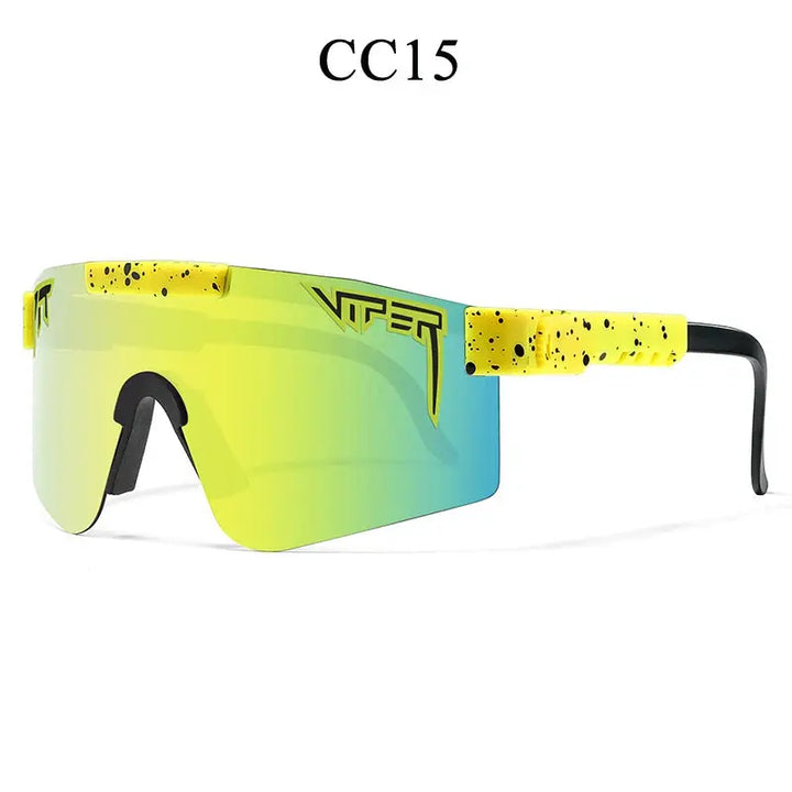 Crystal clear vision with UV400 protected sports lenses