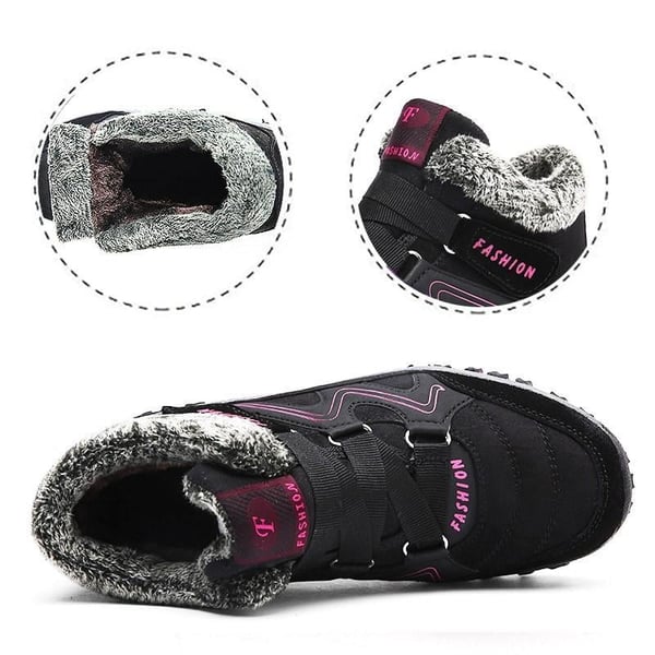 Unisex waterproof Aspen Boots, built for extreme cold, offering warmth and non-slip security.