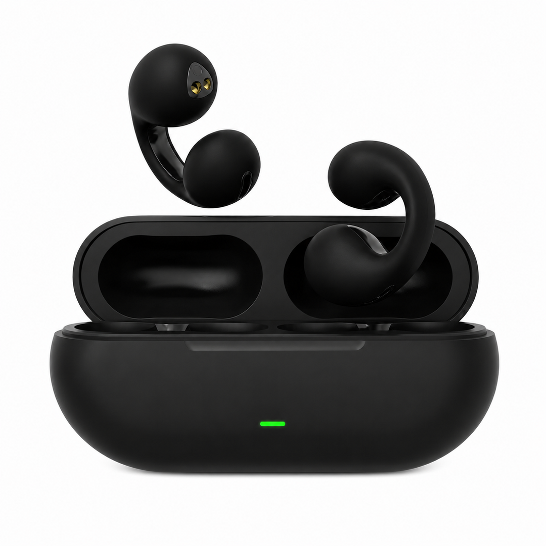 Unisex Wireless Bone Conduction Sports Earbuds for comfortable, open-ear listening during workouts & active leisure.