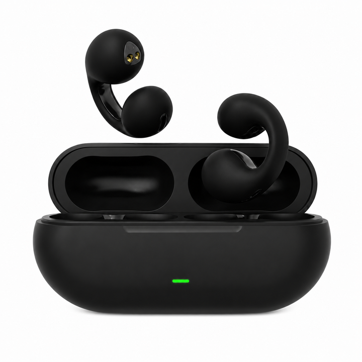 Unisex Wireless Bone Conduction Sports Earbuds for comfortable, open-ear listening during workouts & active leisure.