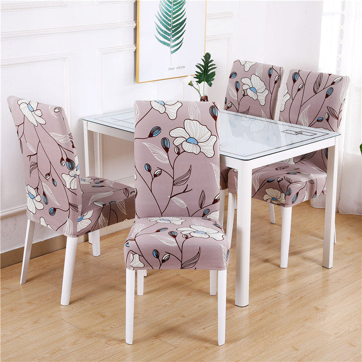 Elastic dining chair slipcover, renew your kitchen and dining room style.