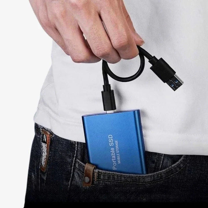 4TB Portable External SSD - Ultra-Fast Aluminum Storage Solution