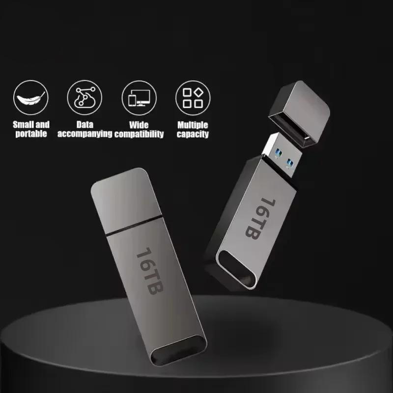 Rugged USB 3.2 flash drive securely protecting data outdoors. High-speed, waterproof, shockproof external storage.