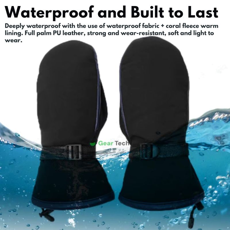 Unisex electric USB gloves, essential winter protection for outdoor enthusiasts.