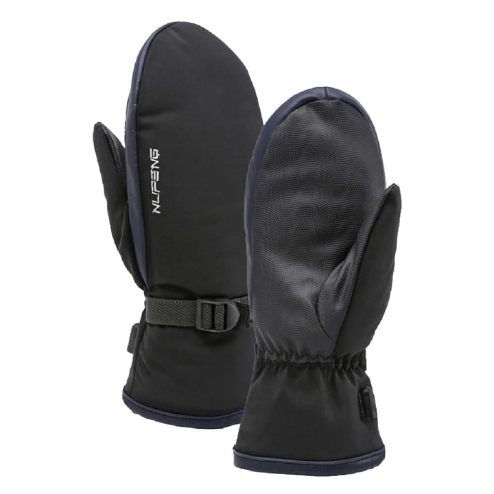 Sleek unisex heating gloves, USB powered for comfortable winter outdoor adventures.