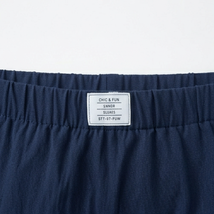 Summer-ready women's wrap-front wide-leg skort, comfortable and stylish.