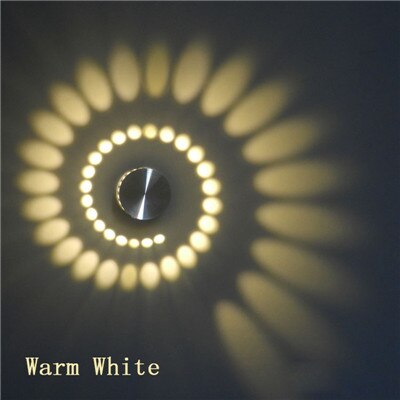Nvroome spiral LED light, versatile for wall or ceiling. Modern aluminum design, ambient glow, energy-saving.