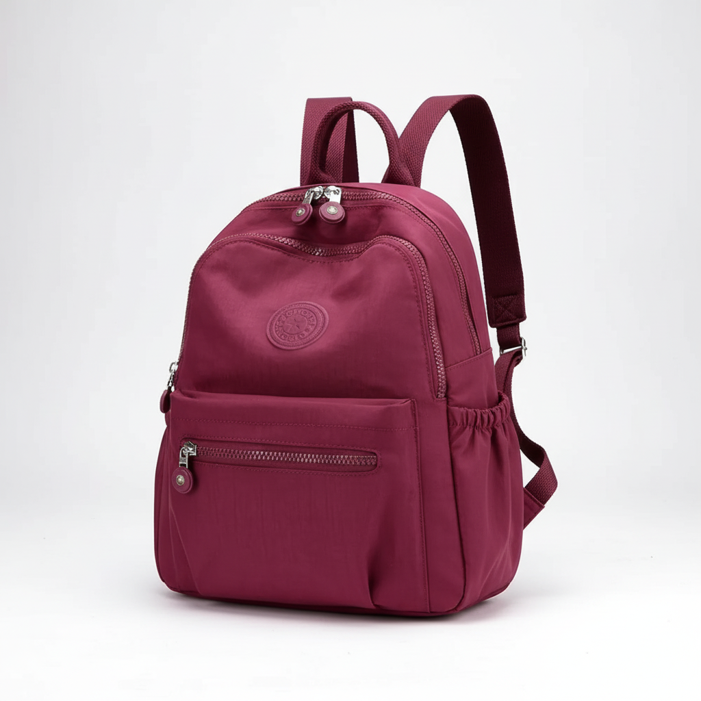 Stylish nylon mini backpack for everyday carry. Small, lightweight & durable for daily essentials.