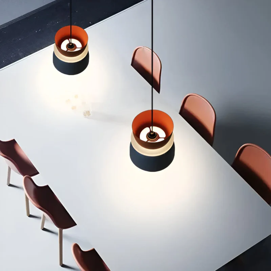 VividGlow macaron LED pendant light in mint green, modern accent lighting