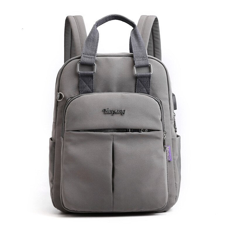 Modern USB charging backpack designed for the urban commuter.