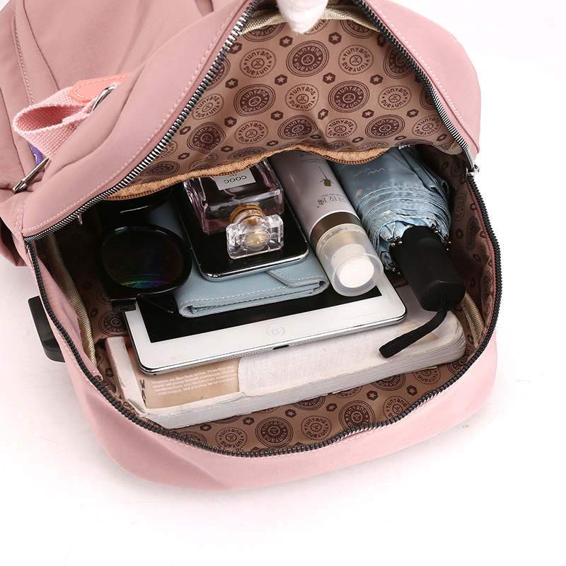Sleek and secure backpack for travelers needing a reliable charging solution.