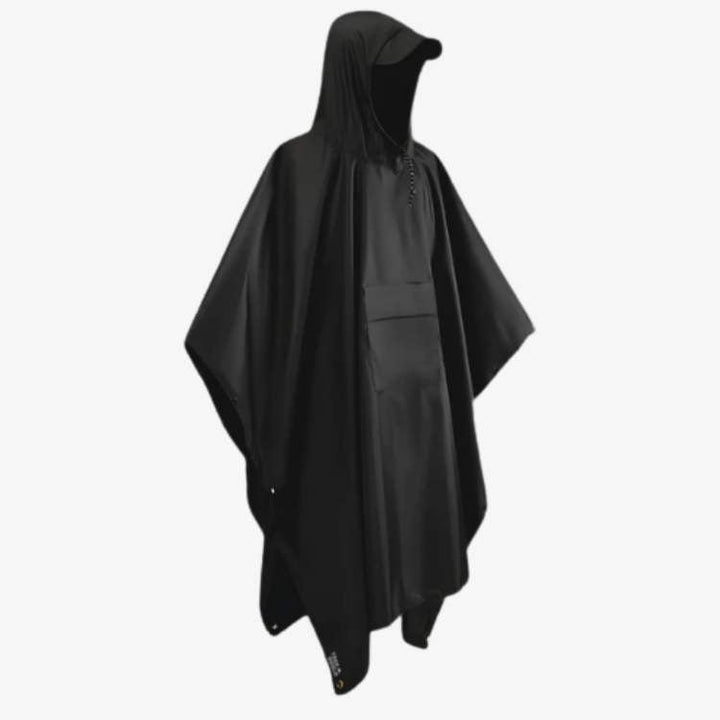 Unisex waterproof all-terrain trekking poncho. Essential lightweight rain gear for outdoor adventure & travel.