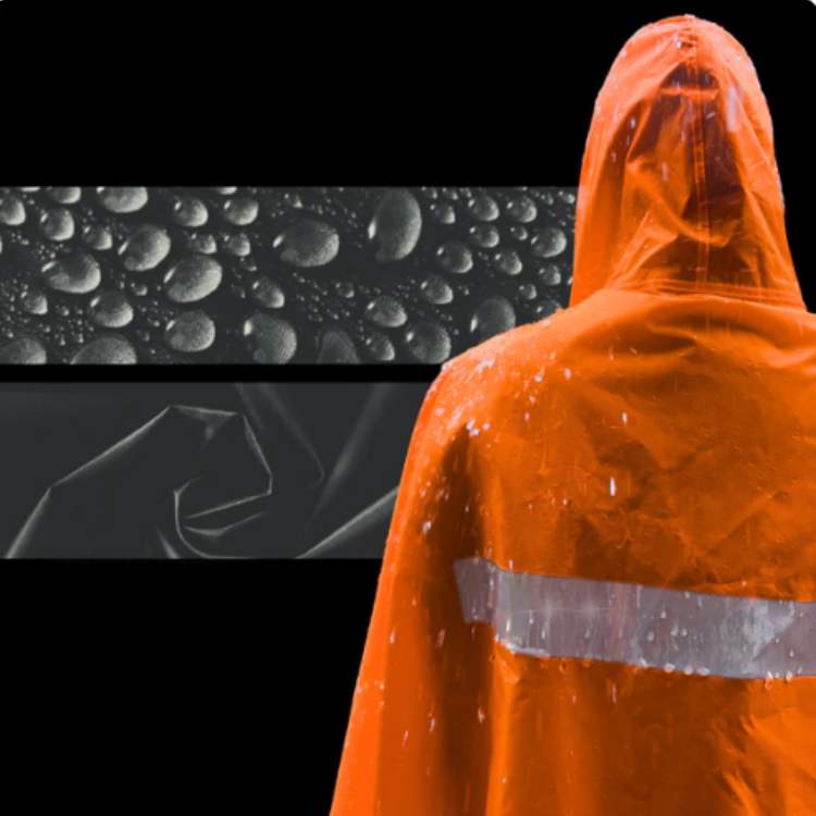 Camping essentials: Lightweight unisex waterproof poncho for emergency shelter on all-terrain outdoor adventures.