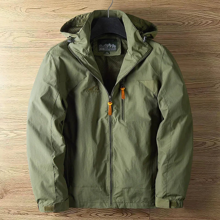 Versatile men's outdoor jacket. Lightweight, waterproof, and breathable outerwear for diverse active pursuits.
