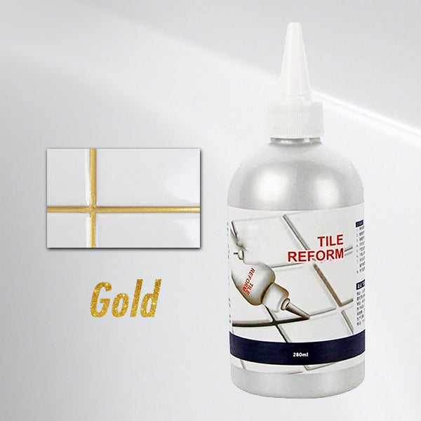 Easy-to-use waterproof grout filler for bathroom & kitchen tile repair, prevents mold, and seals gaps effectively.